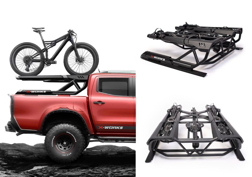 XWORKS StyleRack bicycle rack MercedesBenz XClass XWorks